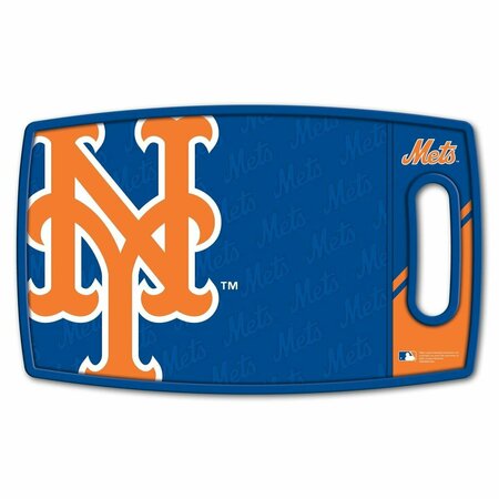 YOUTHEFAN 14 x 9 in. MLB New York Mets Logo Series Cutting Board 1907118